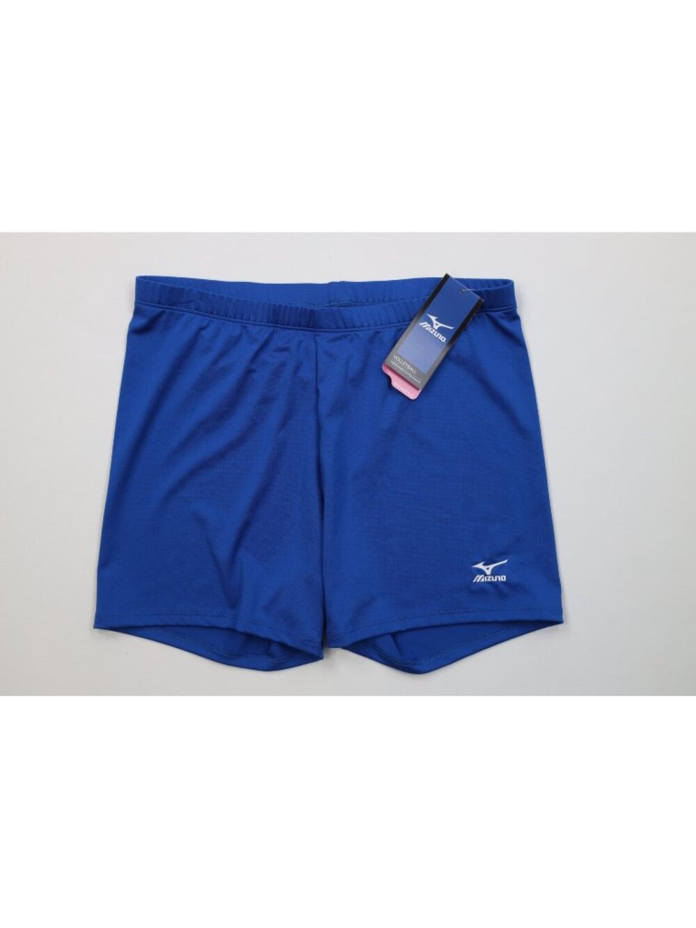 Deadstock Vintage Mizuno Volleyball Womens XL Spandex Shorts Royal Blue USA